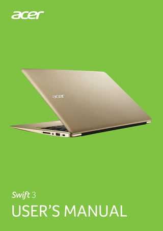 acer swift 3 käyttöohje acer swift 3 käyttöohje