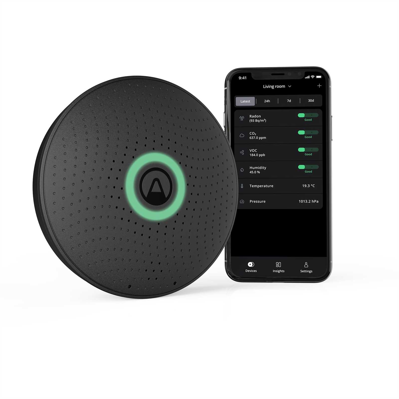 airthings wave plus k&auml;ytt&ouml;ohje