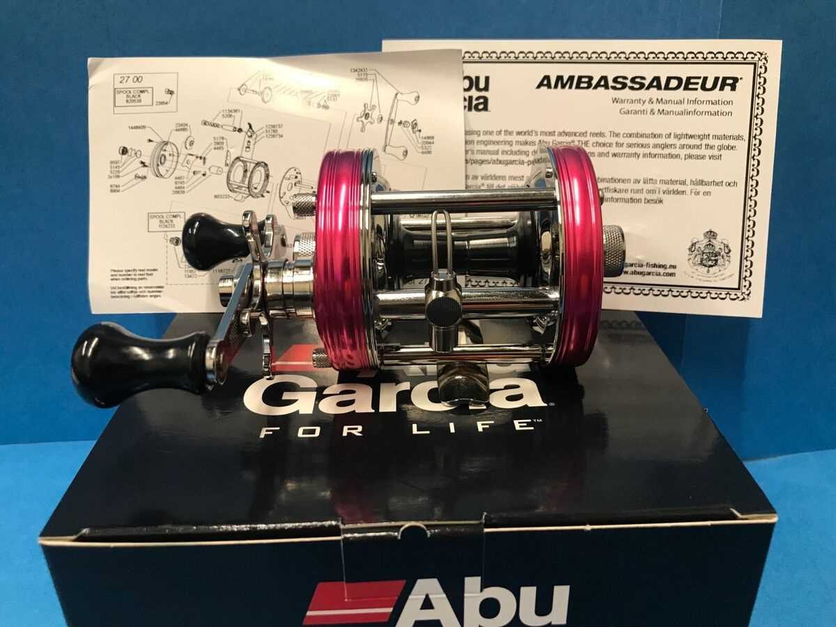 ambassadeur 6500 cs rocket k&auml;ytt&ouml;ohje