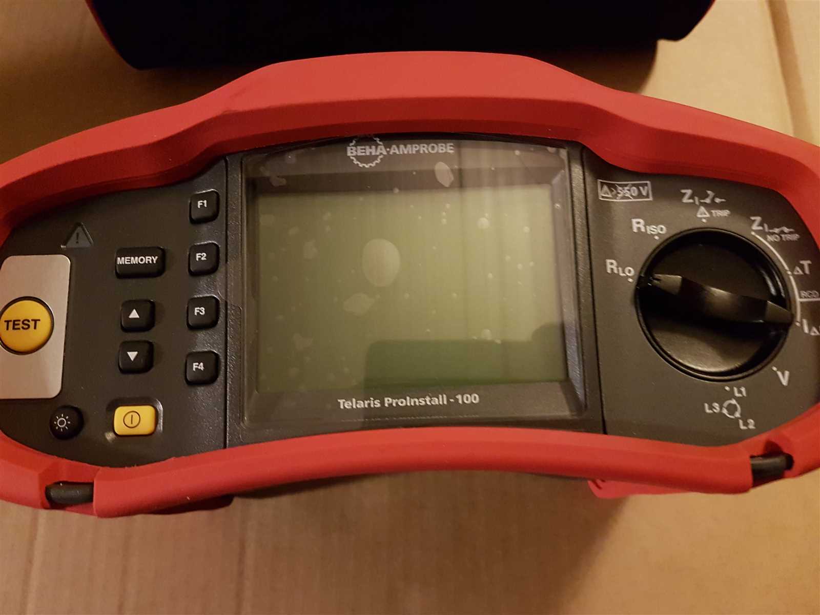 amprobe amp telarispro 100 k&auml;ytt&ouml;ohje