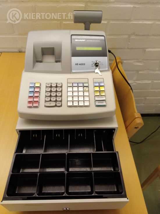 apuaa kassakone k&auml;ytt&ouml;ohje sharp keskustelu
