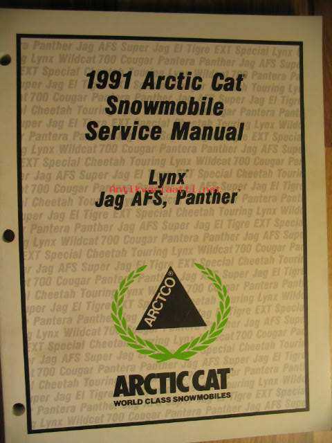 arctic cat k&auml;ytt&ouml;ohje kirja 2004 moottorikelkka