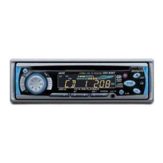 autoradio aiwa cdc r104 k&auml;ytt&ouml;ohje
