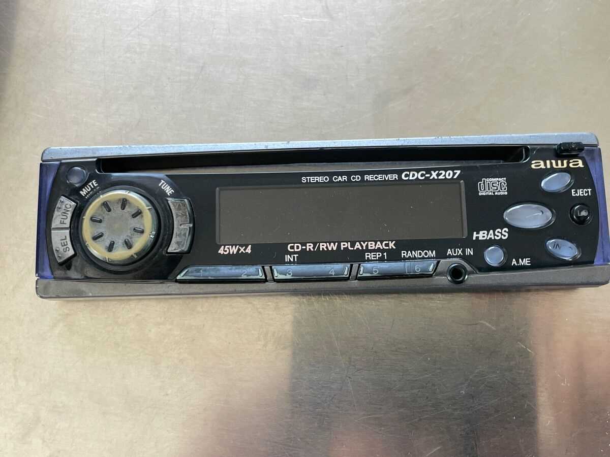 autoradio aiwa cdc r104 k&auml;ytt&ouml;ohje