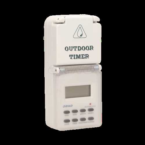 biltema outdoor digital timer k&auml;ytt&ouml;ohje