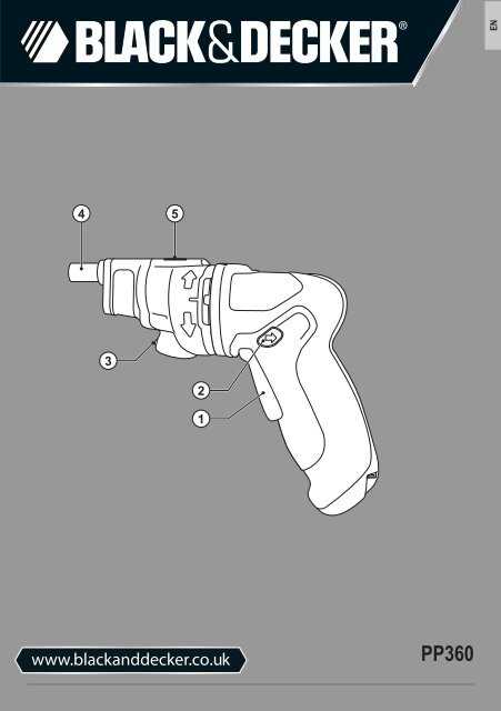 black & decker k&auml;ytt&ouml;ohje pdf