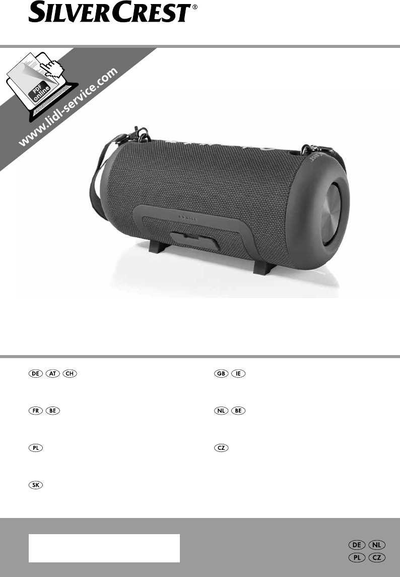 bluetooth lidl silvercrest k&auml;ytt&ouml;ohje