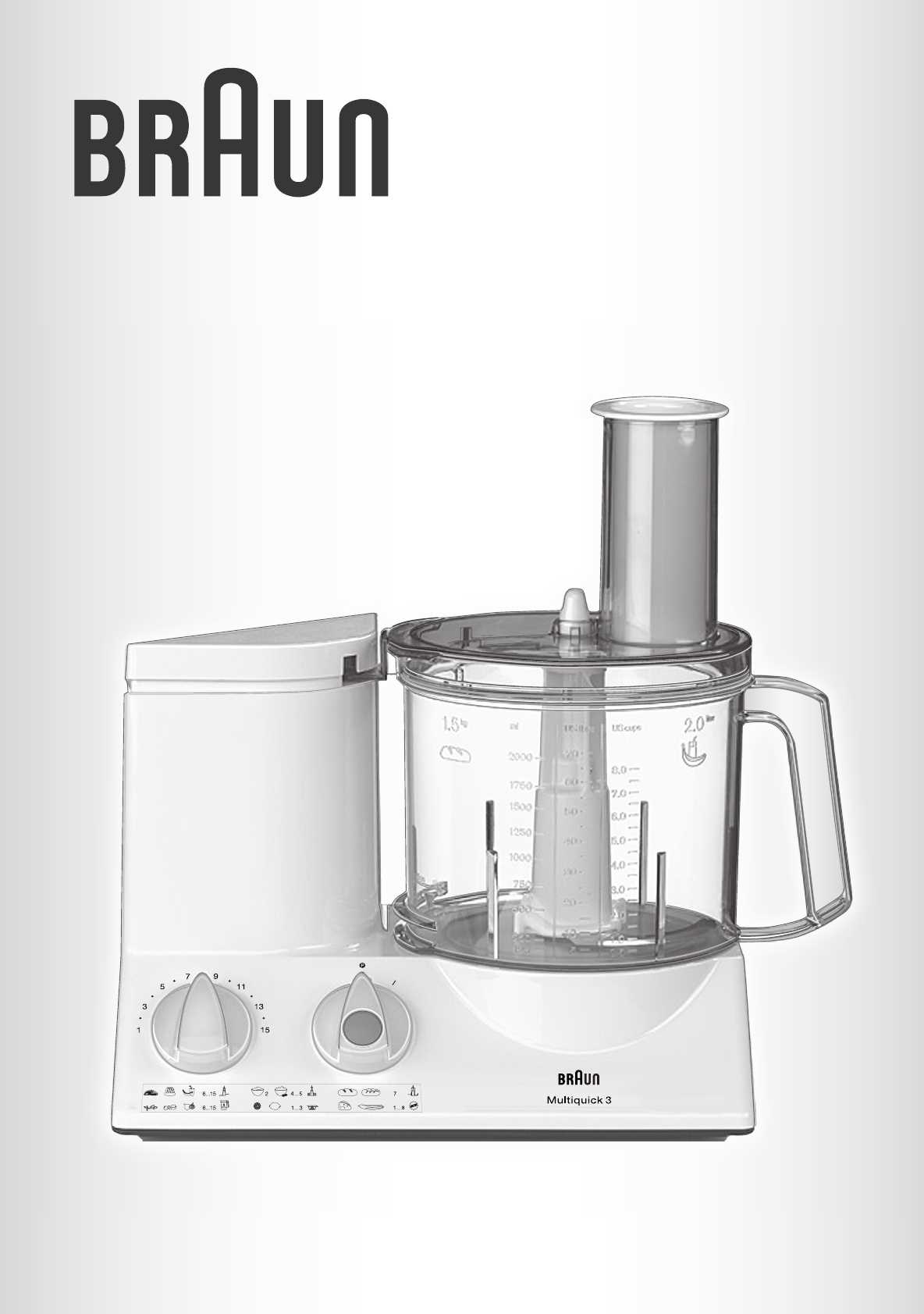 braun multiquick 7 monitoimikone k&auml;ytt&ouml;ohje