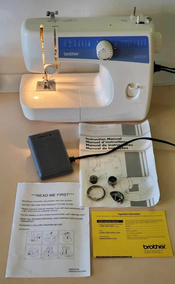 brother ls 2125 k&auml;ytt&ouml;ohje