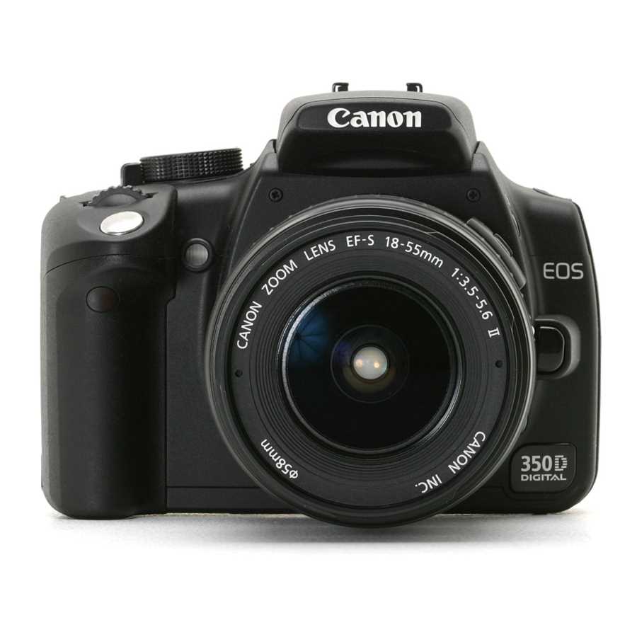 canon eos 350d k&auml;ytt&ouml;ohje