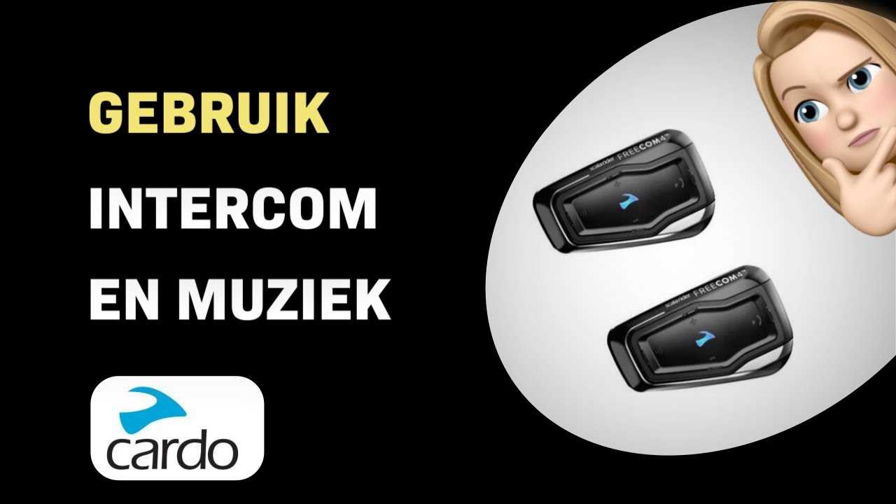 cardo freecom 4 k&auml;ytt&ouml;ohje