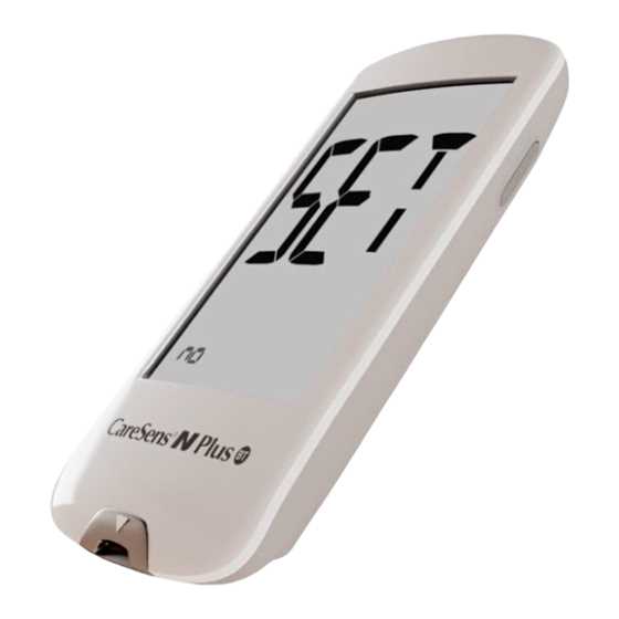caresens n nfc käyttöohje caresens n nfc käyttöohje