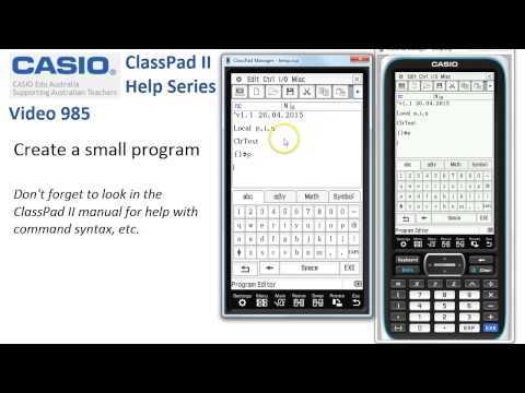 casio classpad fx cp400 k&auml;ytt&ouml;ohje