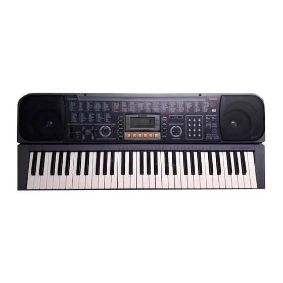 casio ctk 671 k&auml;ytt&ouml;ohje