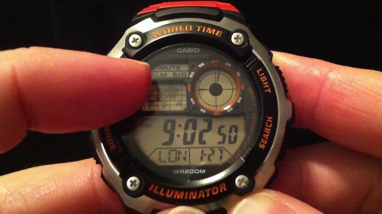 casio k&auml;ytt&ouml;ohje ae 2100w