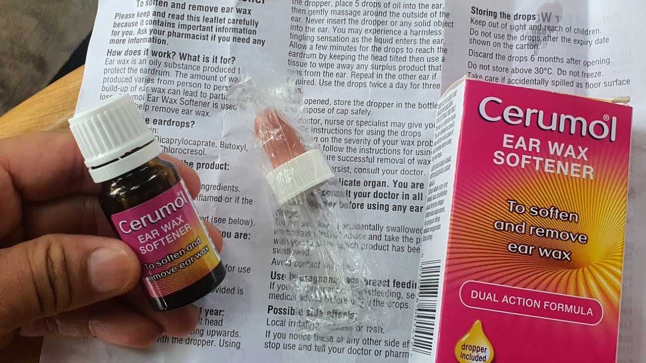 cerumol 1 ml k&auml;ytt&ouml;ohje