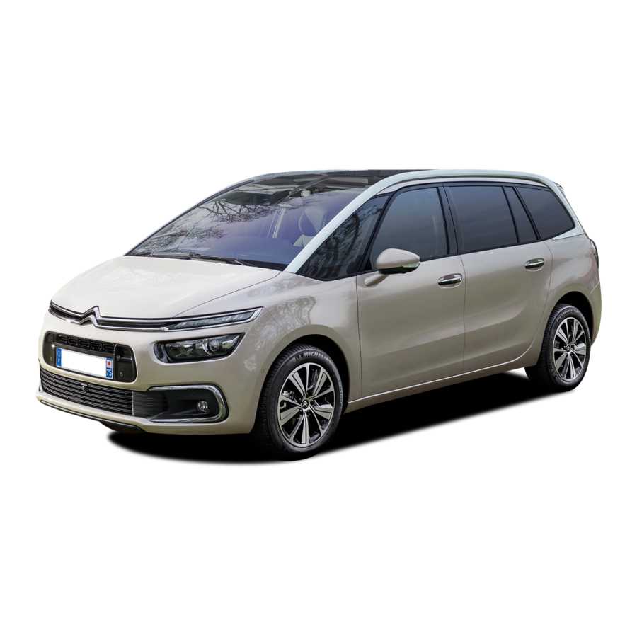 citroen grand picasso c4 2008 k&auml;ytt&ouml;ohje