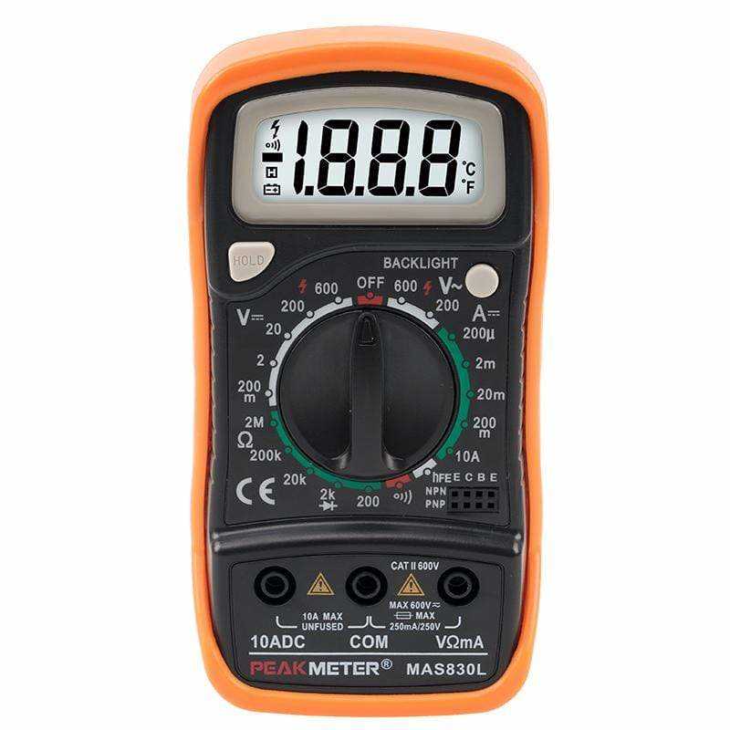 digital multimeter cat ii k&auml;ytt&ouml;ohje