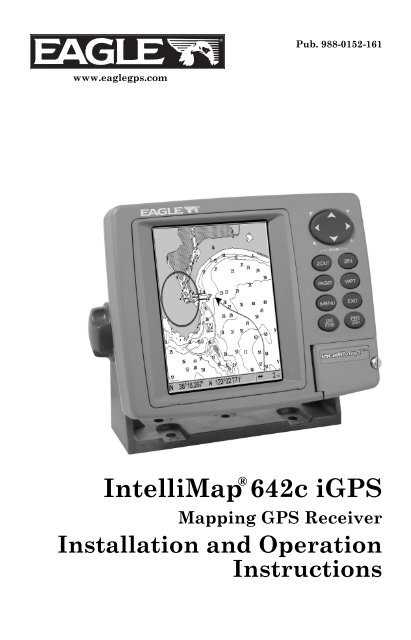 eagle intellimap 642c igps k&auml;ytt&ouml;ohje