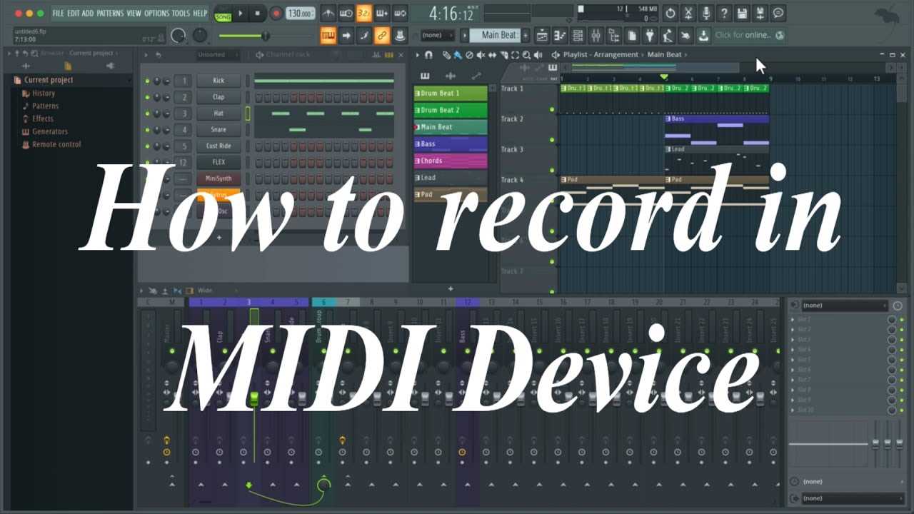 fl studio k&auml;ytt&ouml;ohje midikeyboardin &auml;&auml;ni ei kuulu