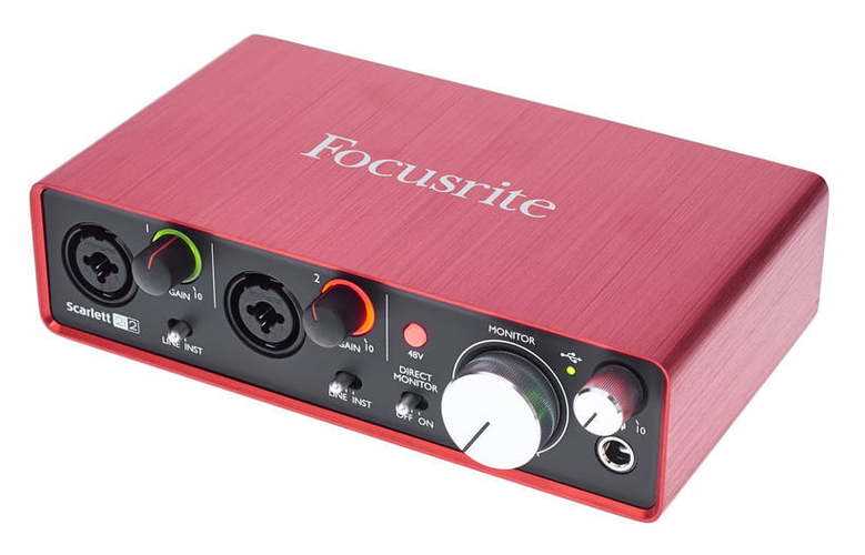 focusrite scarlett 2i2 k&auml;ytt&ouml;ohje