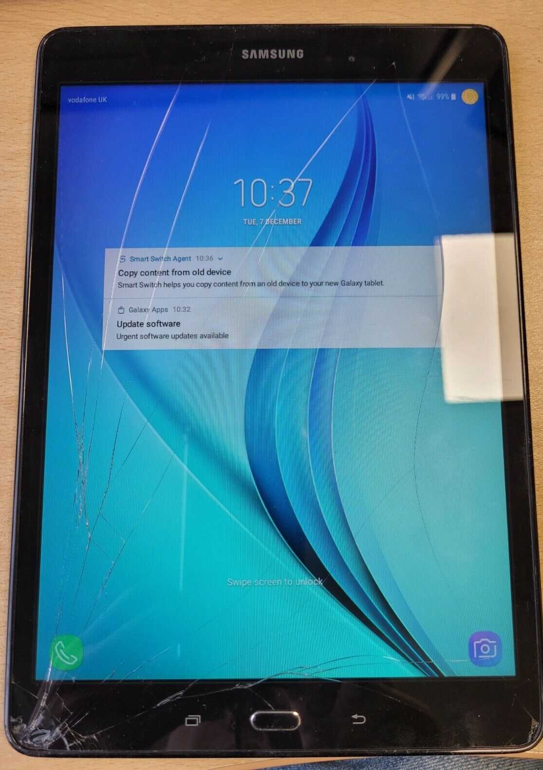 galaxy tab t555n k&auml;ytt&ouml;ohje