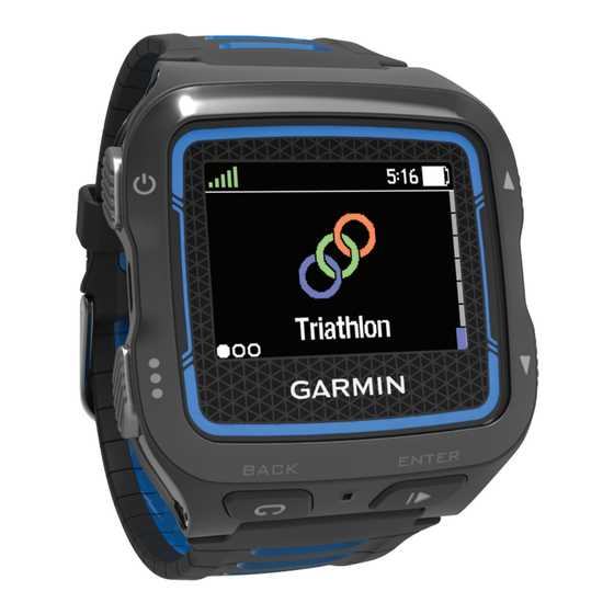 garmin forerunner 405 k&auml;ytt&ouml;ohje