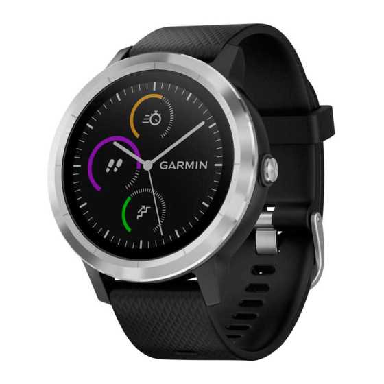garmin v&iacute;voactive 3 k&auml;ytt&ouml;ohje pdf