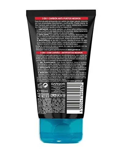 garnier pure active 3 in 1 k&auml;ytt&ouml;ohje