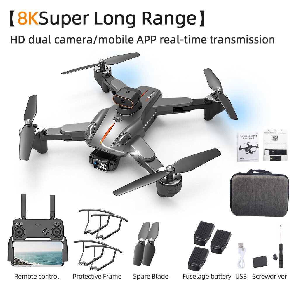 gps drone with 5g wifi 1080p fpv k&auml;ytt&ouml;ohje
