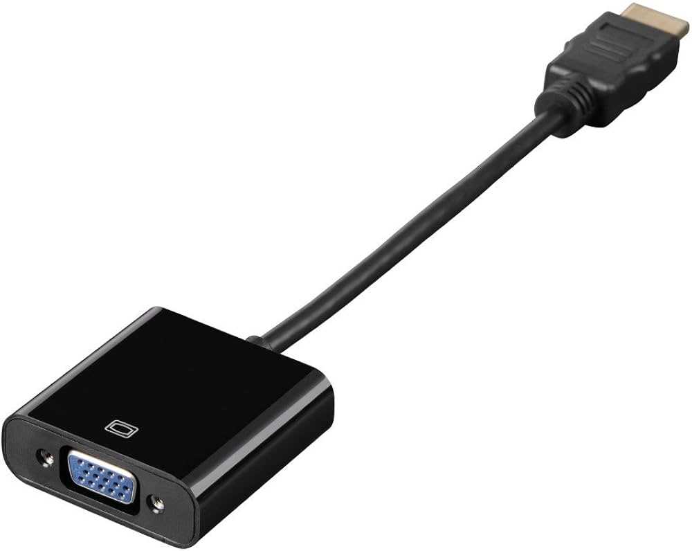 hama adapter hdmi vga k&auml;ytt&ouml;ohje