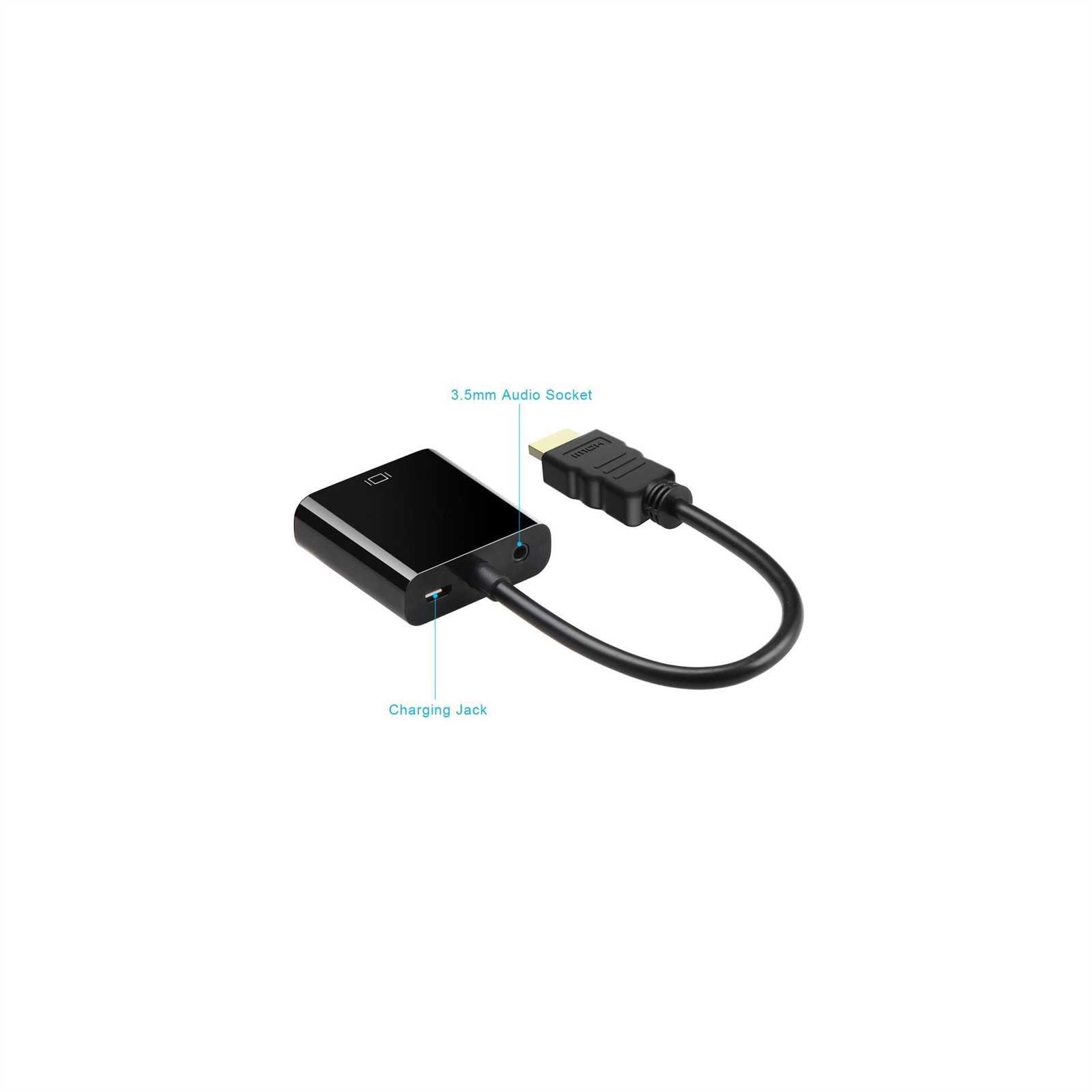 hama adapter hdmi vga k&auml;ytt&ouml;ohje