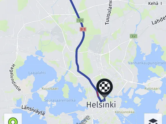 here wego k&auml;ytt&ouml;ohje poista offline kartat