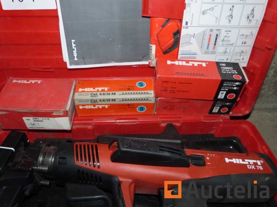 hilti dx 76 ptr k&auml;ytt&ouml;ohje