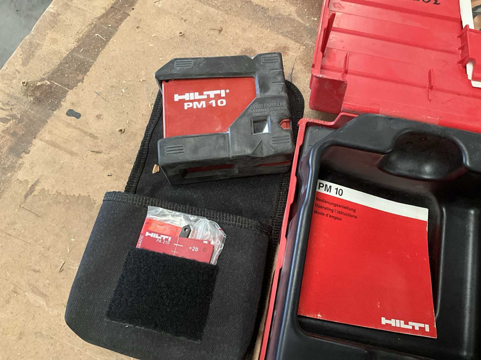 hilti pr 20 k&auml;ytt&ouml;ohje