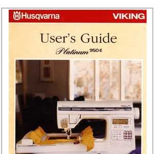 husqvarna classica 95 electronic k&auml;ytt&ouml;ohje