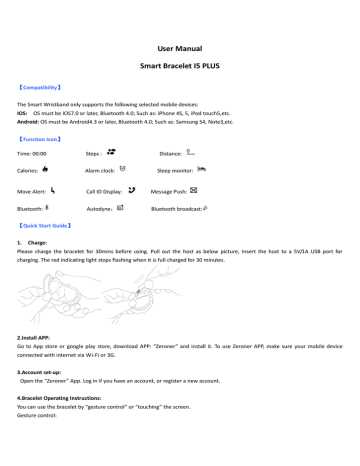 i5 smart bracelet käyttöohje i5 smart bracelet käyttöohje