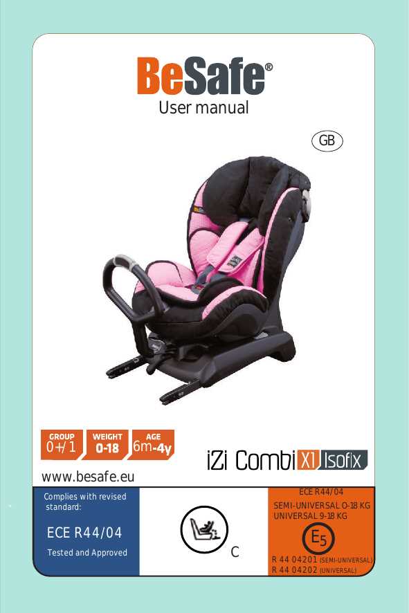 izi combi isofix ece r44 04 k&auml;ytt&ouml;ohje