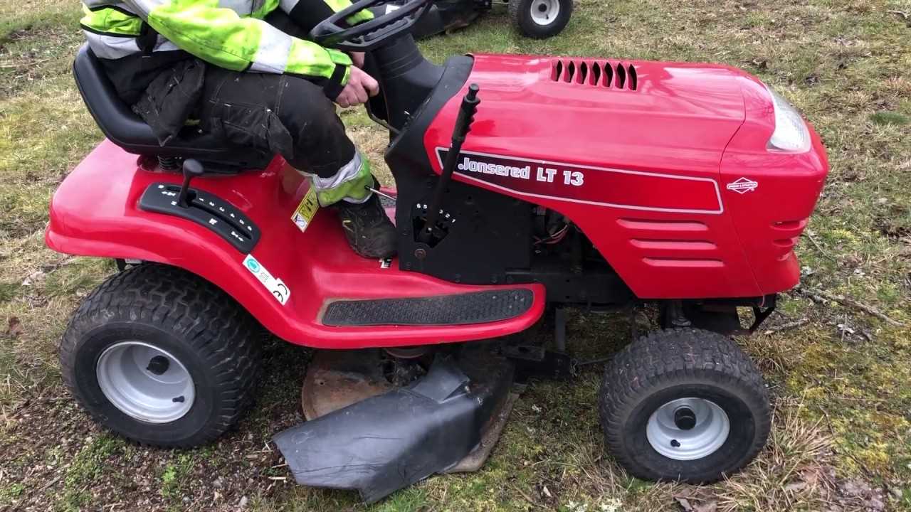 jonsered lt 2313 k&auml;ytt&ouml;ohje