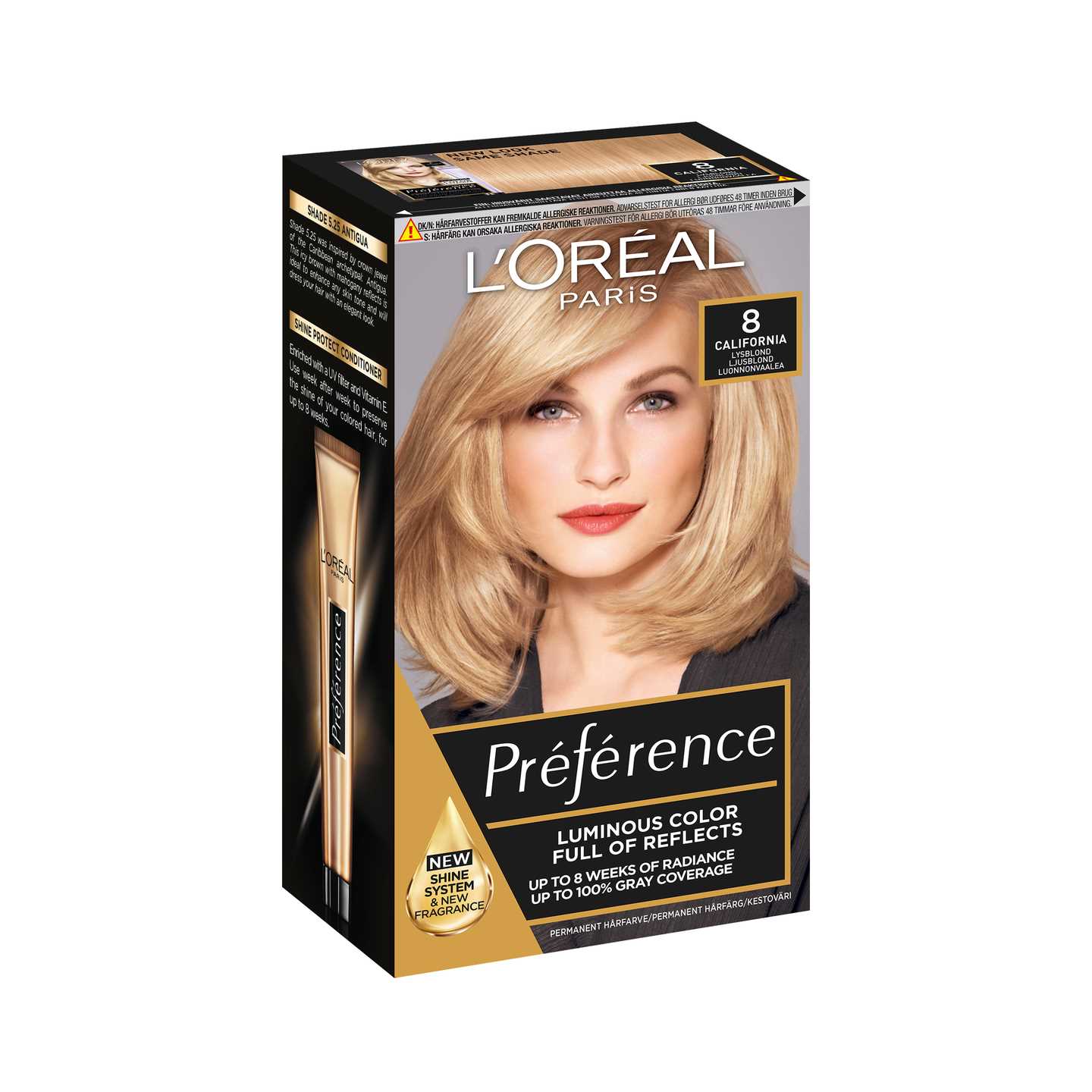 l oreal paris preference v&auml;ritiiviste k&auml;ytt&ouml;ohje