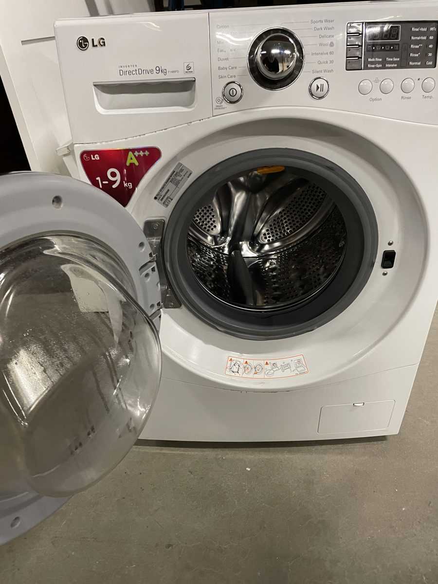lg inverter direct drive 9kg k&auml;ytt&ouml;ohje