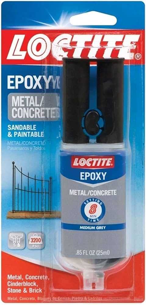 loctite epoxy metal k&auml;ytt&ouml;ohje