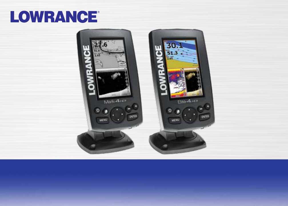 lowrance elite 4x chirp k&auml;ytt&ouml;ohje