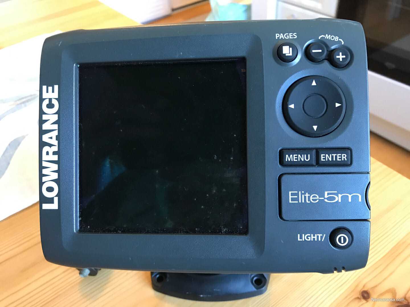 lowrance elite 5m k&auml;ytt&ouml;ohje suomenkielinen