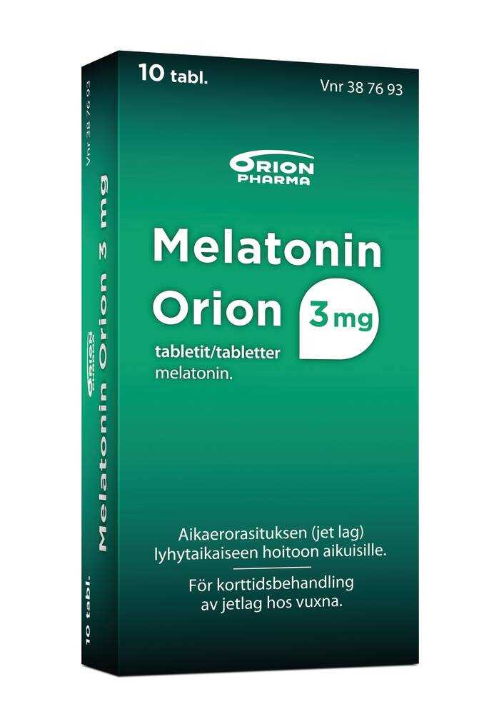melatoniini 3 mg k&auml;ytt&ouml;ohje