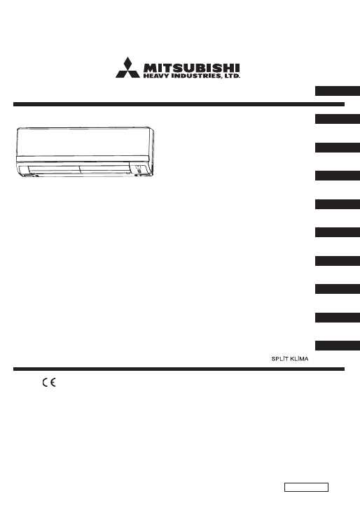 mitsubishi hyper inverter srk35zjx s k&auml;ytt&ouml;ohje