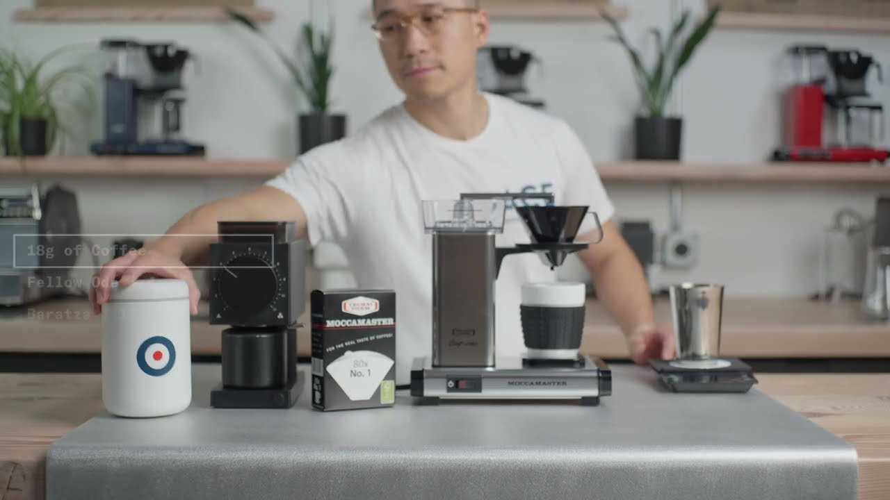 moccamaster cup one k&auml;ytt&ouml;ohje