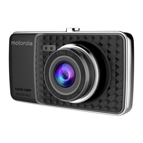 motorola dash cam mdc 10w wifi k&auml;ytt&ouml;ohje