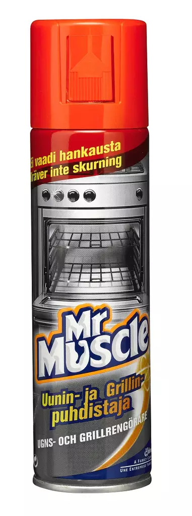 mr muscle uunin puhdistaja k&auml;ytt&ouml;ohje