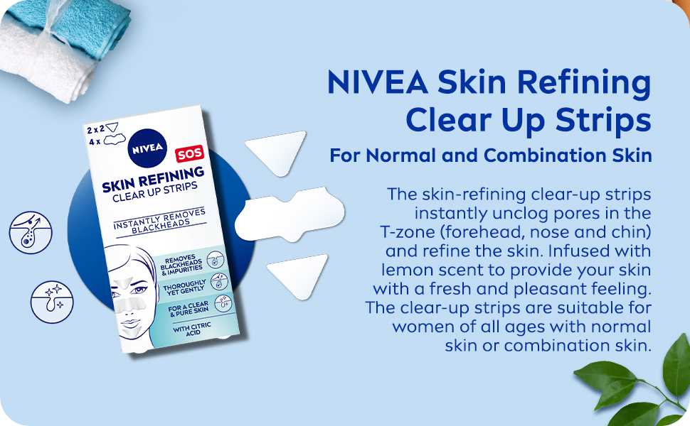 nivea clear up strips k&auml;ytt&ouml;ohje